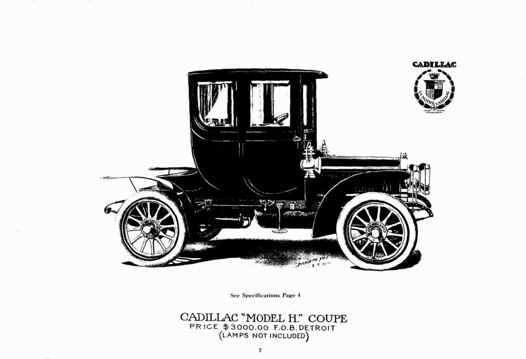 1906 Cadillac Advance Folder Page 7